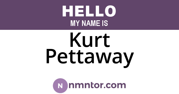 Kurt Pettaway