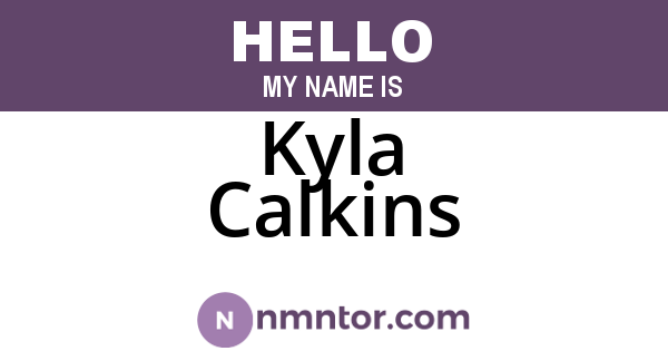 Kyla Calkins