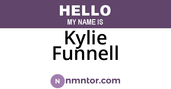 Kylie Funnell