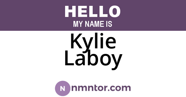 Kylie Laboy