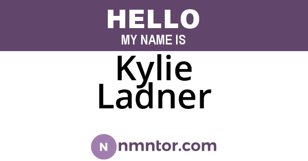 Kylie Ladner
