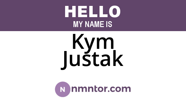 Kym Justak
