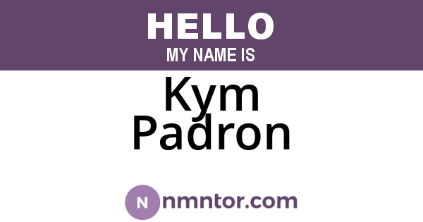 Kym Padron