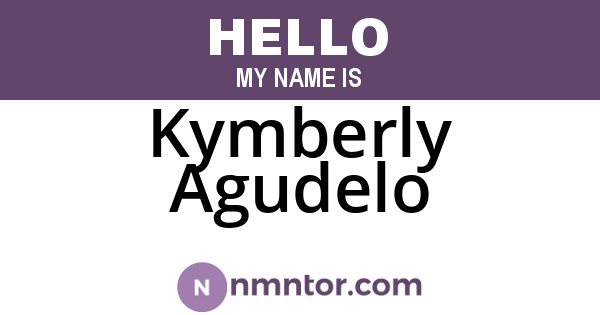 Kymberly Agudelo