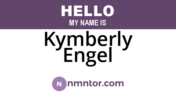 Kymberly Engel