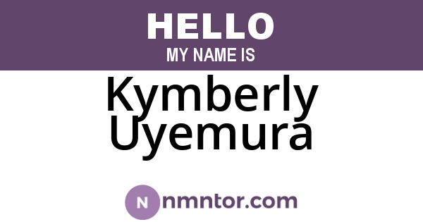 Kymberly Uyemura