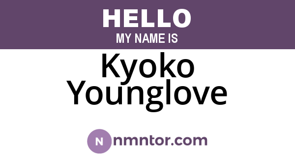 Kyoko Younglove