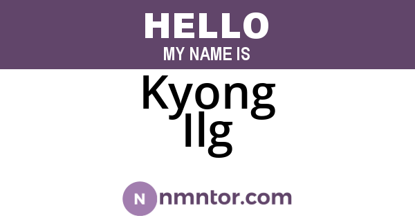 Kyong Ilg
