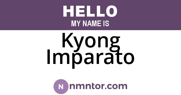Kyong Imparato