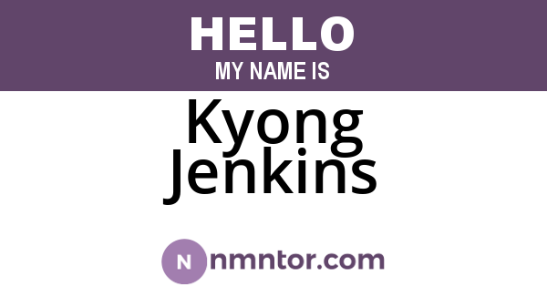 Kyong Jenkins