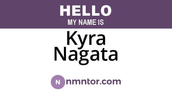 Kyra Nagata