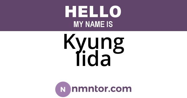 Kyung Iida