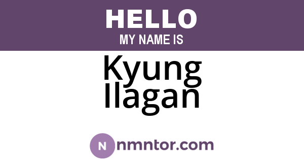 Kyung Ilagan