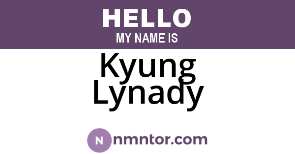 Kyung Lynady