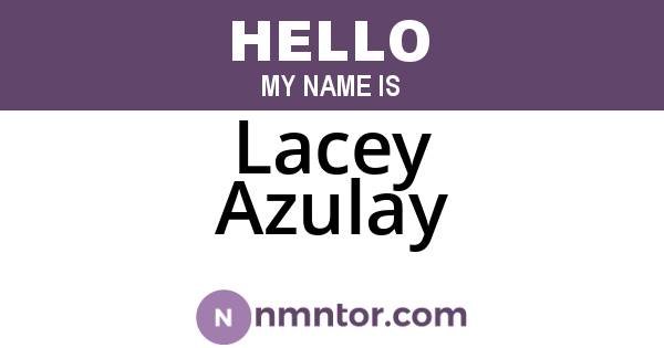 Lacey Azulay
