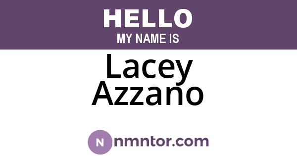 Lacey Azzano