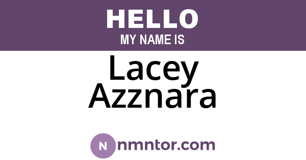Lacey Azznara
