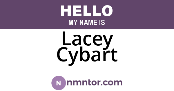 Lacey Cybart