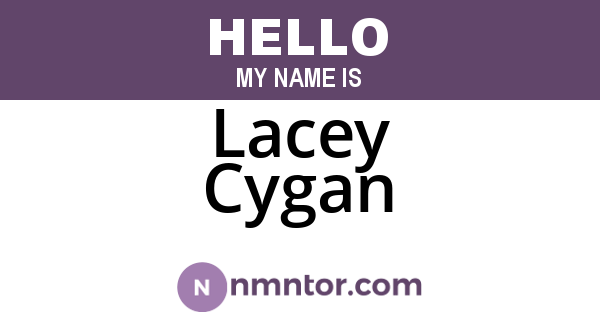 Lacey Cygan