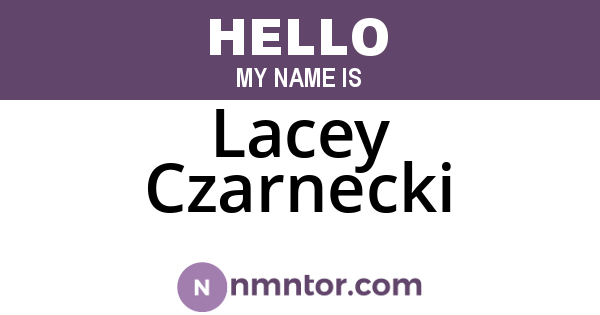 Lacey Czarnecki