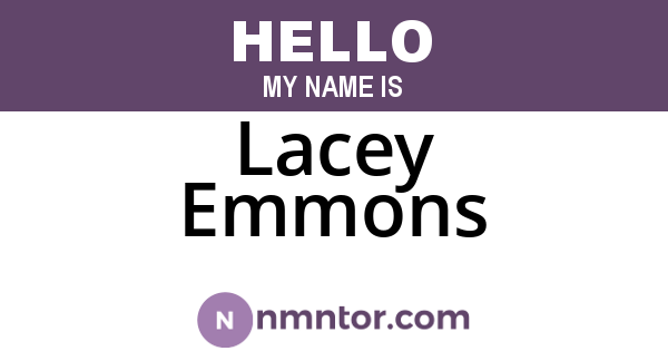 Lacey Emmons
