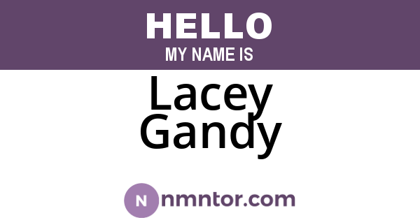 Lacey Gandy