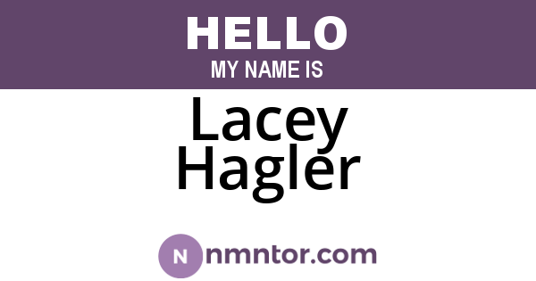 Lacey Hagler