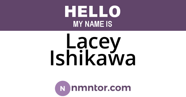 Lacey Ishikawa