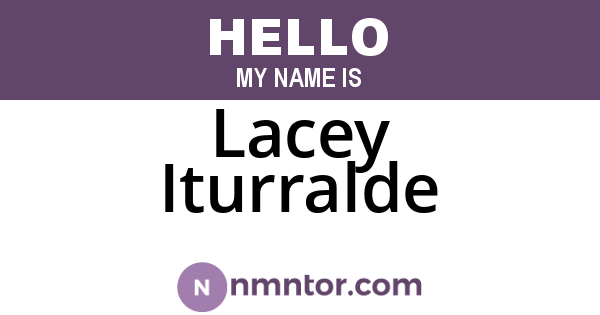 Lacey Iturralde