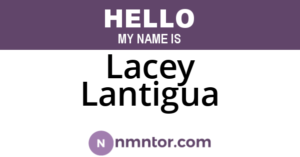 Lacey Lantigua