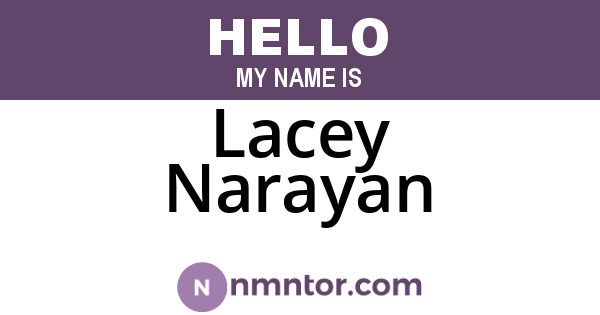 Lacey Narayan