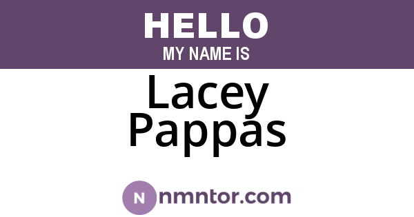 Lacey Pappas