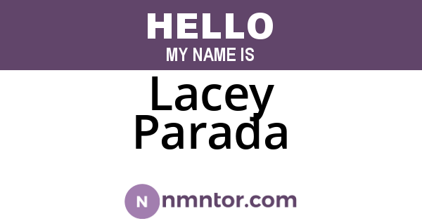 Lacey Parada