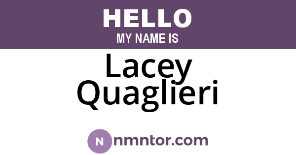 Lacey Quaglieri