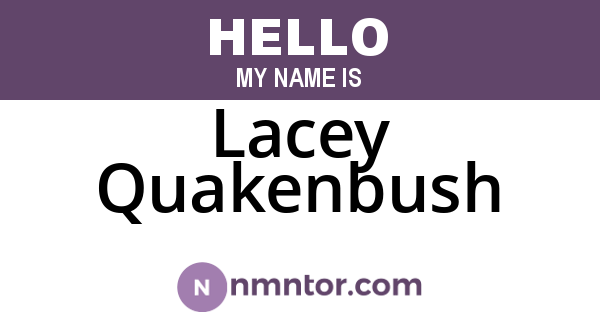 Lacey Quakenbush
