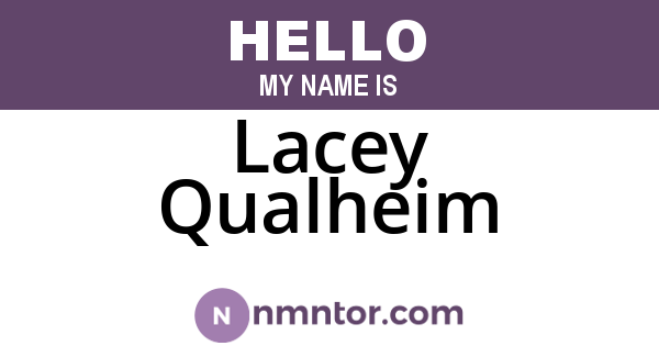 Lacey Qualheim