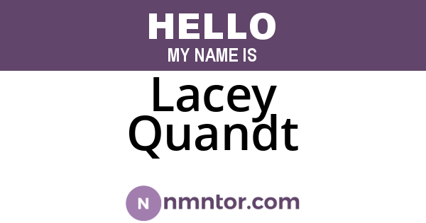 Lacey Quandt