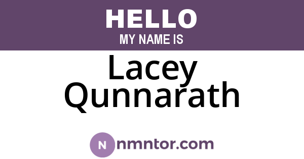 Lacey Qunnarath