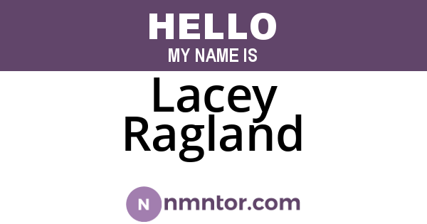 Lacey Ragland