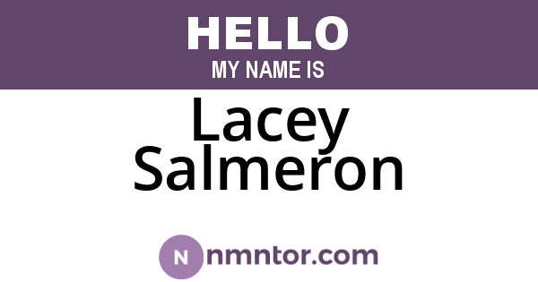 Lacey Salmeron