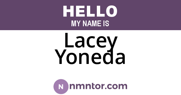 Lacey Yoneda