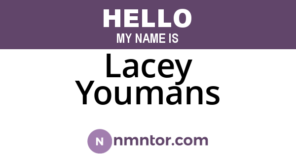 Lacey Youmans