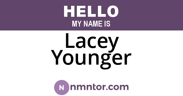 Lacey Younger