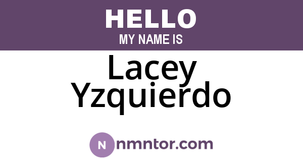 Lacey Yzquierdo