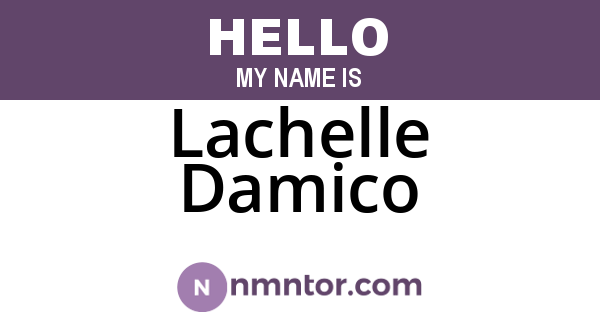 Lachelle Damico