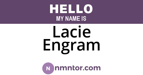 Lacie Engram