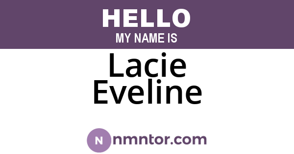 Lacie Eveline