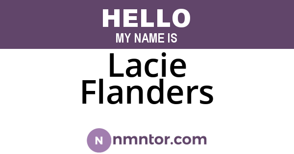 Lacie Flanders