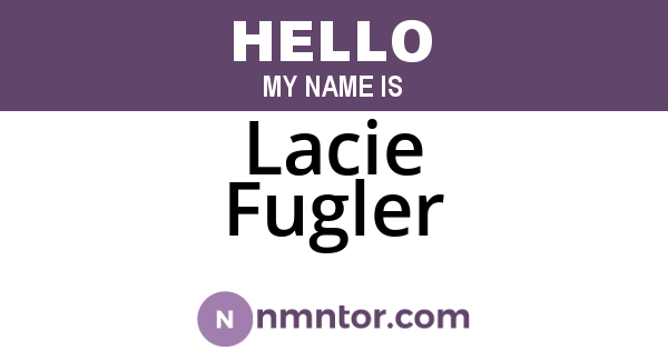 Lacie Fugler