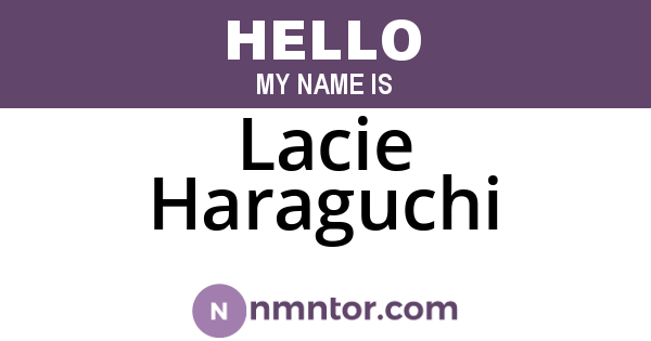 Lacie Haraguchi